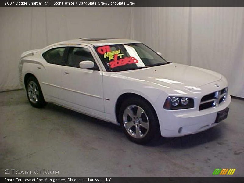 Stone White / Dark Slate Gray/Light Slate Gray 2007 Dodge Charger R/T