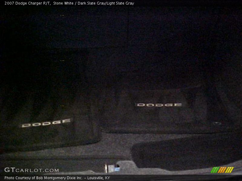 Stone White / Dark Slate Gray/Light Slate Gray 2007 Dodge Charger R/T