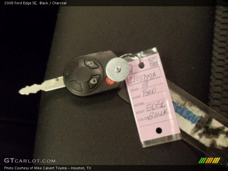 Black / Charcoal 2008 Ford Edge SE