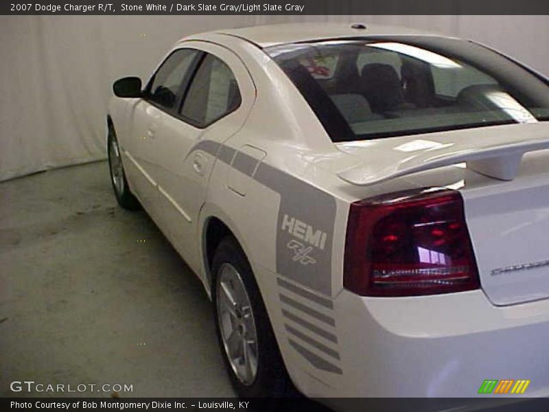 Stone White / Dark Slate Gray/Light Slate Gray 2007 Dodge Charger R/T