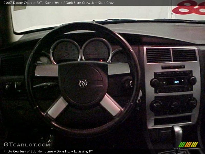Stone White / Dark Slate Gray/Light Slate Gray 2007 Dodge Charger R/T