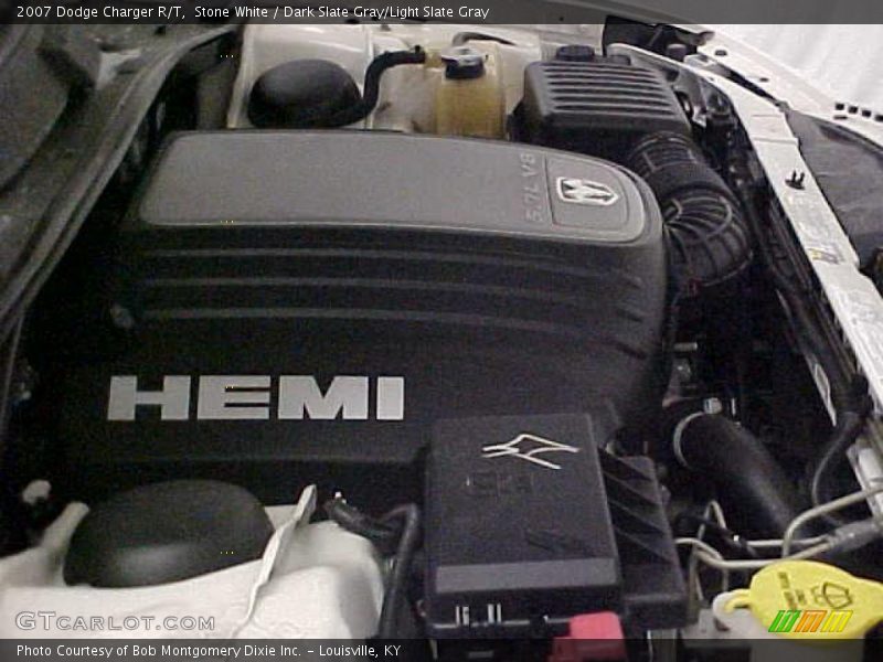 Stone White / Dark Slate Gray/Light Slate Gray 2007 Dodge Charger R/T