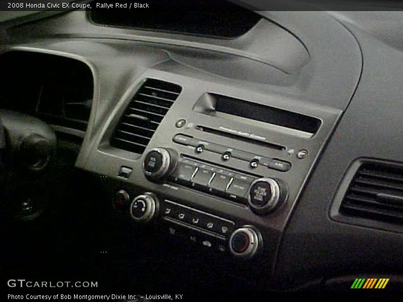 Rallye Red / Black 2008 Honda Civic EX Coupe