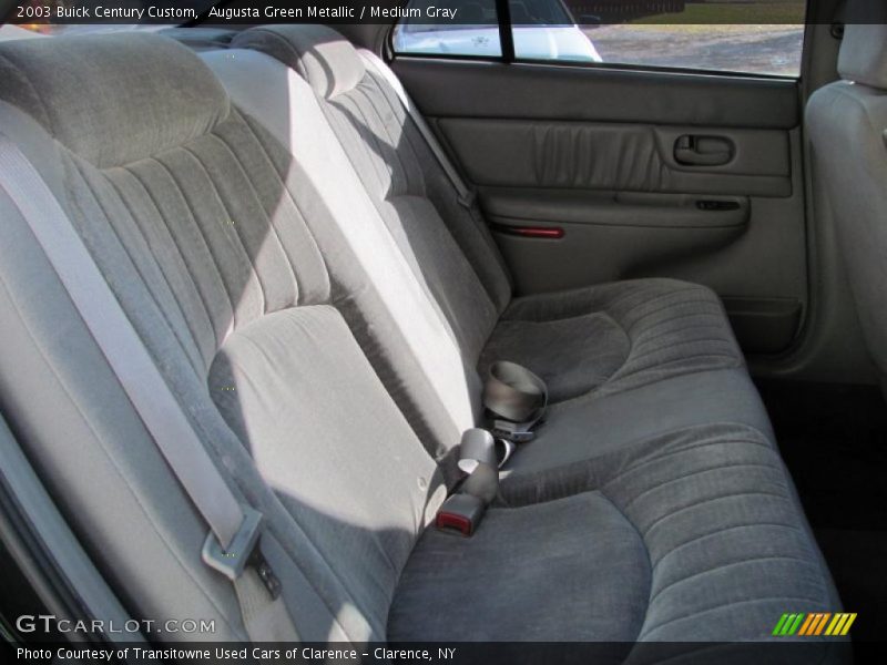 Augusta Green Metallic / Medium Gray 2003 Buick Century Custom
