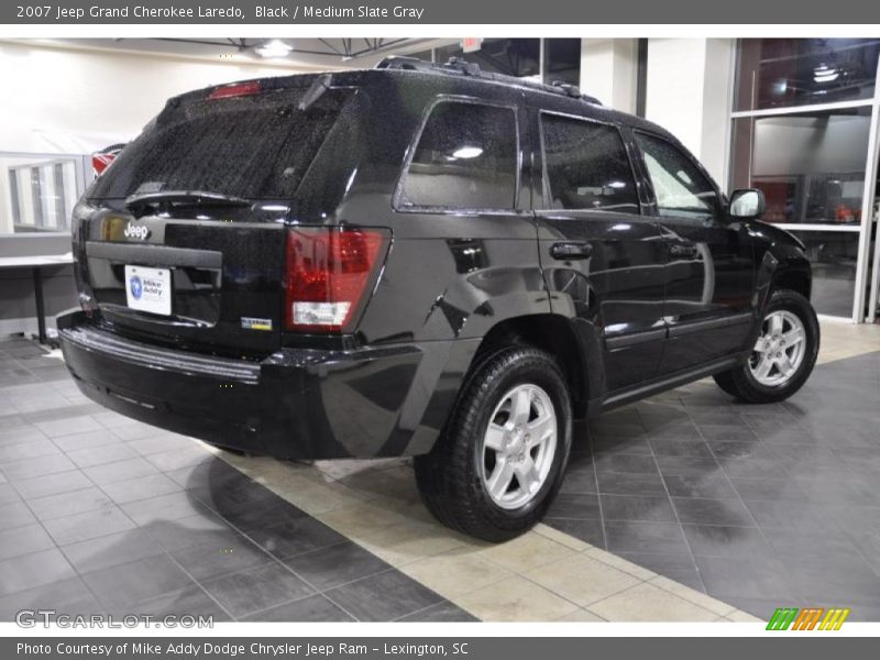 Black / Medium Slate Gray 2007 Jeep Grand Cherokee Laredo