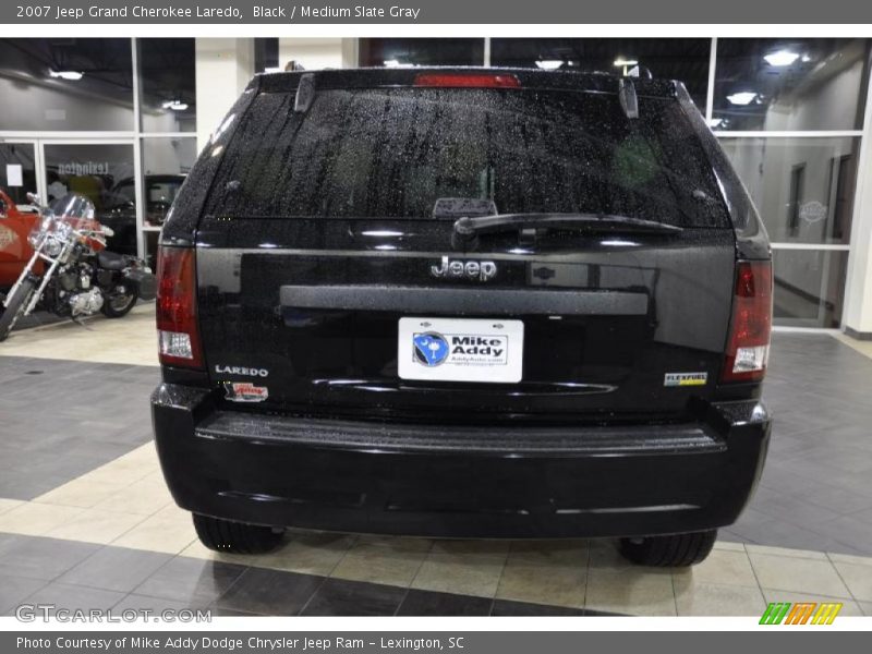 Black / Medium Slate Gray 2007 Jeep Grand Cherokee Laredo