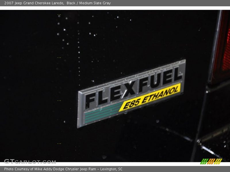 Black / Medium Slate Gray 2007 Jeep Grand Cherokee Laredo