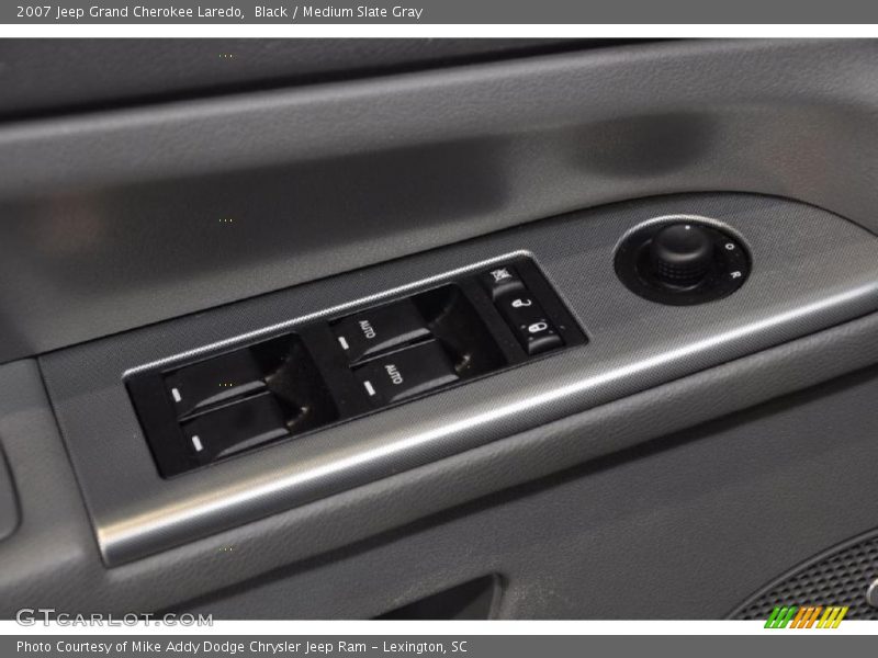 Black / Medium Slate Gray 2007 Jeep Grand Cherokee Laredo