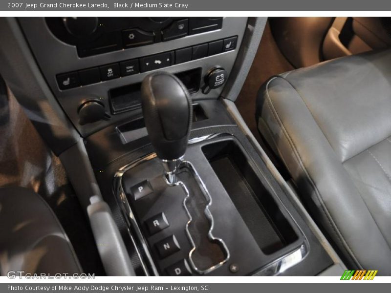 Black / Medium Slate Gray 2007 Jeep Grand Cherokee Laredo