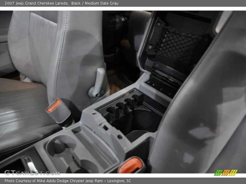 Black / Medium Slate Gray 2007 Jeep Grand Cherokee Laredo
