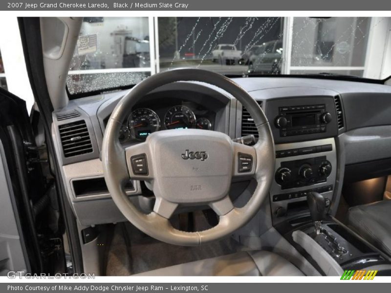 Black / Medium Slate Gray 2007 Jeep Grand Cherokee Laredo