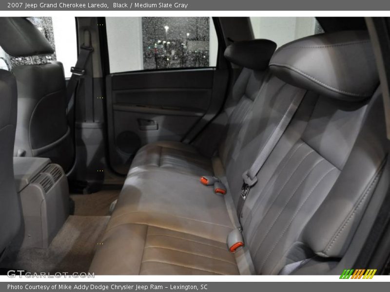 Black / Medium Slate Gray 2007 Jeep Grand Cherokee Laredo