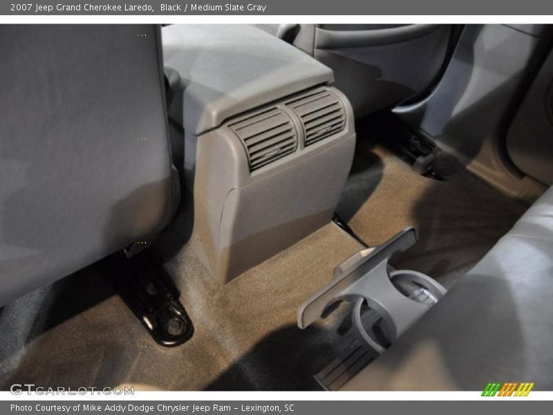 Black / Medium Slate Gray 2007 Jeep Grand Cherokee Laredo