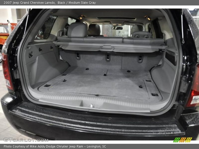 Black / Medium Slate Gray 2007 Jeep Grand Cherokee Laredo