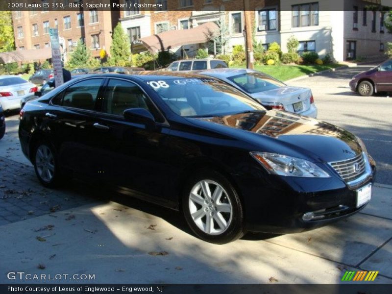Black Sapphire Pearl / Cashmere 2008 Lexus ES 350