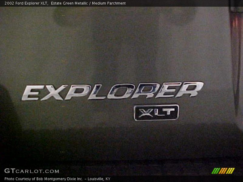 Estate Green Metallic / Medium Parchment 2002 Ford Explorer XLT