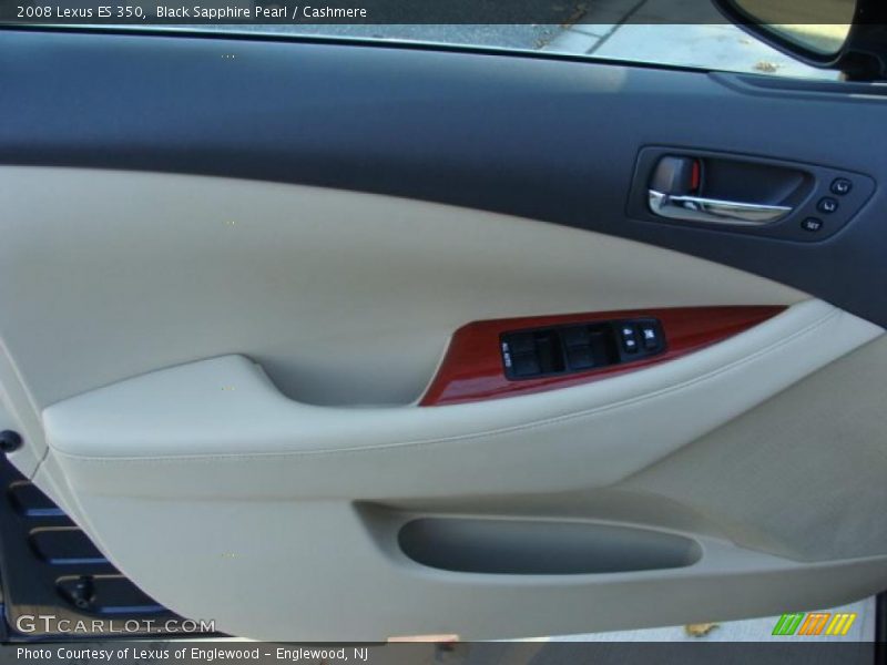 Black Sapphire Pearl / Cashmere 2008 Lexus ES 350