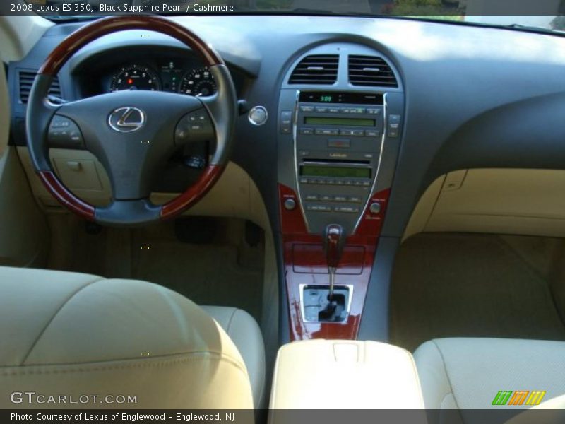 Dashboard of 2008 ES 350