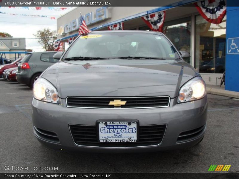 Dark Silver Metallic / Ebony Black 2008 Chevrolet Impala LT
