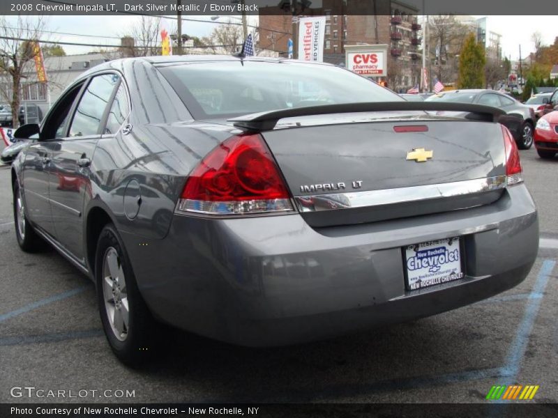 Dark Silver Metallic / Ebony Black 2008 Chevrolet Impala LT