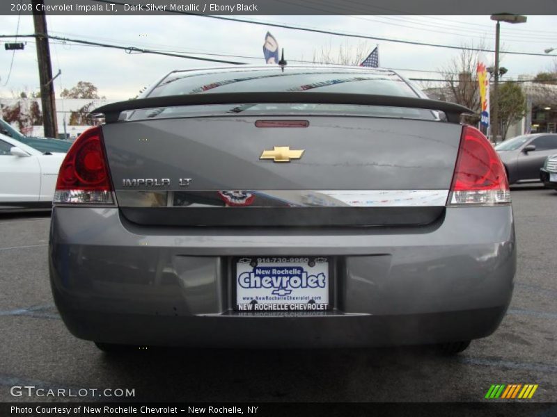 Dark Silver Metallic / Ebony Black 2008 Chevrolet Impala LT