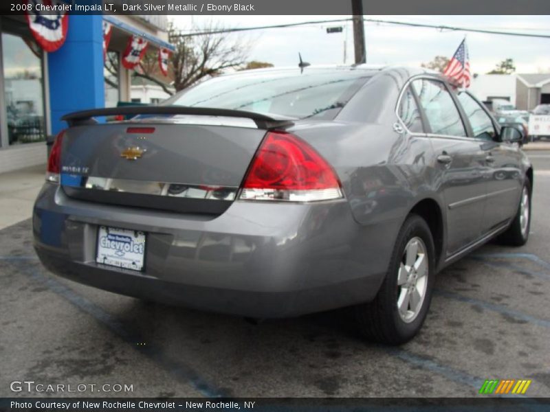Dark Silver Metallic / Ebony Black 2008 Chevrolet Impala LT
