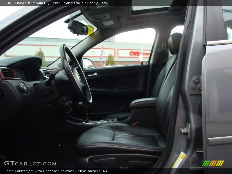 Dark Silver Metallic / Ebony Black 2008 Chevrolet Impala LT