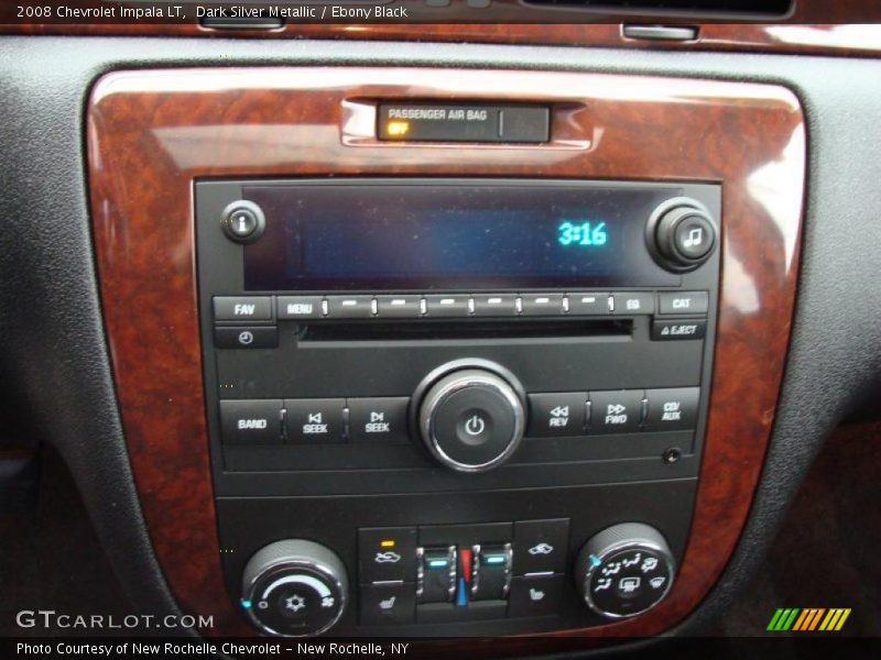 Dark Silver Metallic / Ebony Black 2008 Chevrolet Impala LT
