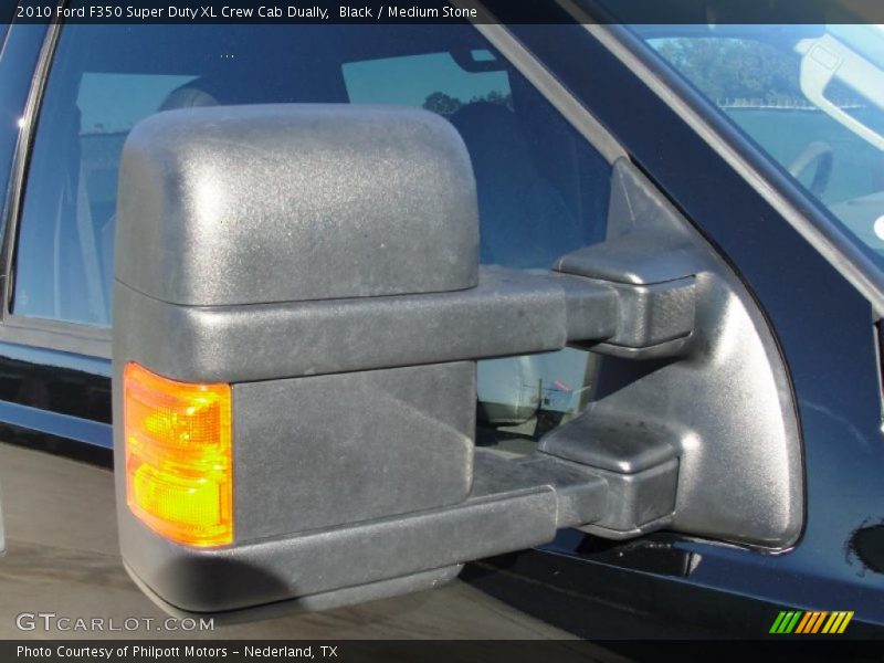 Black / Medium Stone 2010 Ford F350 Super Duty XL Crew Cab Dually