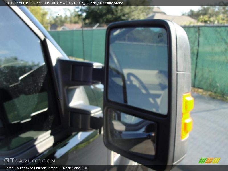 Black / Medium Stone 2010 Ford F350 Super Duty XL Crew Cab Dually