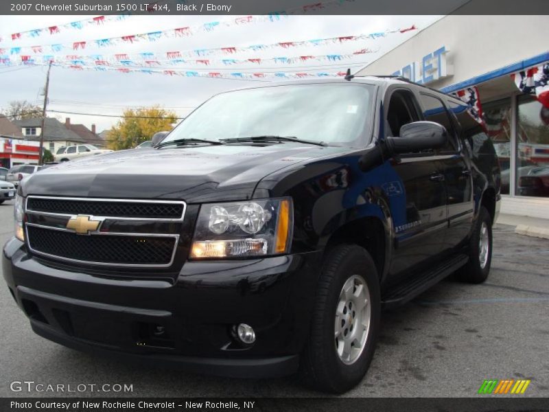 Black / Ebony 2007 Chevrolet Suburban 1500 LT 4x4