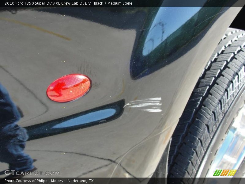 Black / Medium Stone 2010 Ford F350 Super Duty XL Crew Cab Dually