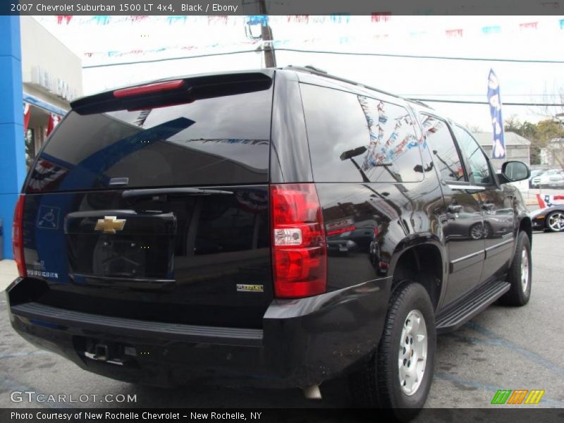 Black / Ebony 2007 Chevrolet Suburban 1500 LT 4x4