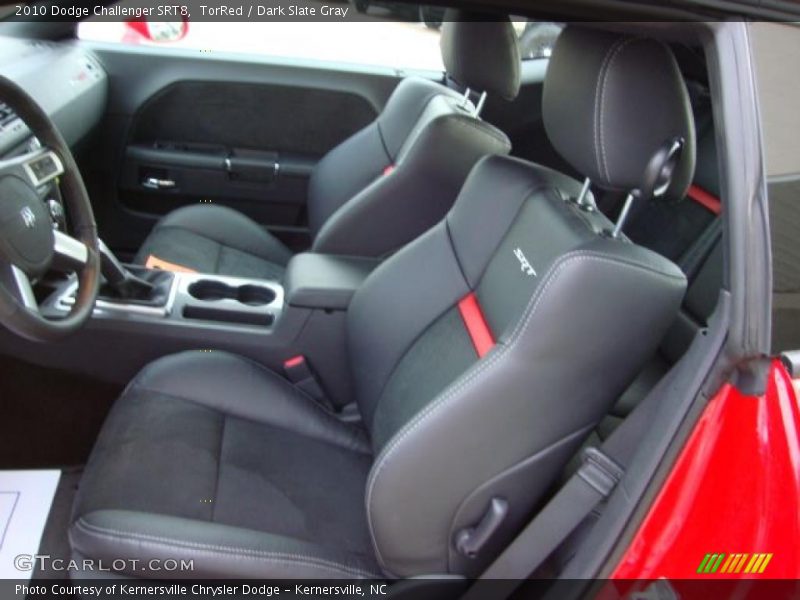 TorRed / Dark Slate Gray 2010 Dodge Challenger SRT8