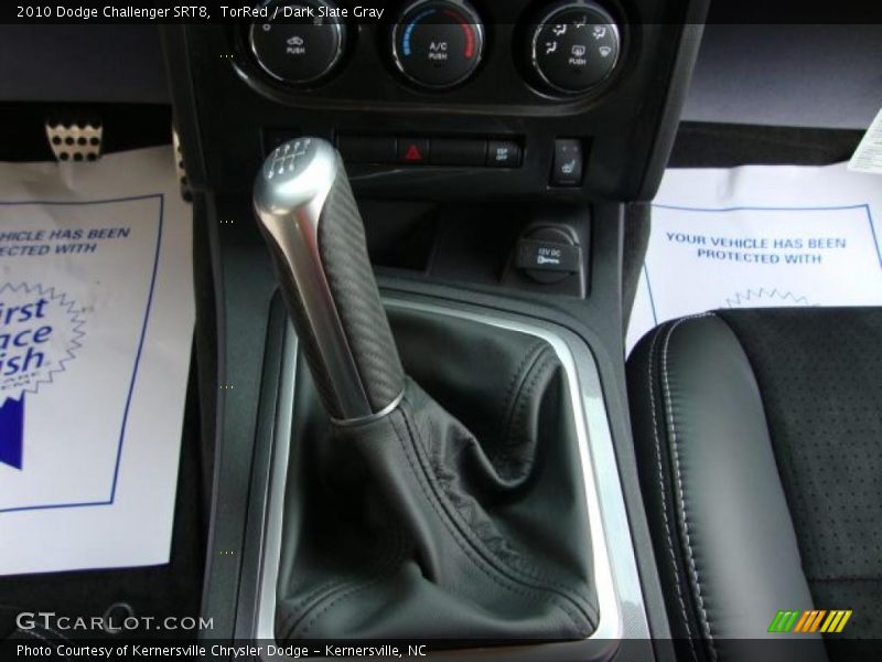 TorRed / Dark Slate Gray 2010 Dodge Challenger SRT8