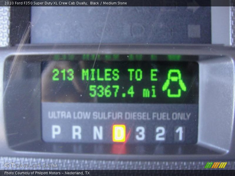 Black / Medium Stone 2010 Ford F350 Super Duty XL Crew Cab Dually