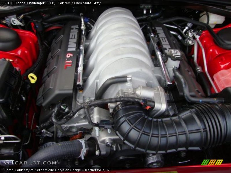 TorRed / Dark Slate Gray 2010 Dodge Challenger SRT8