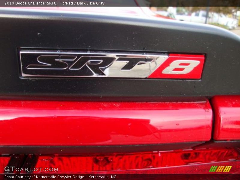TorRed / Dark Slate Gray 2010 Dodge Challenger SRT8