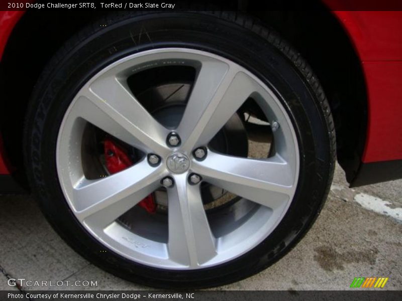 TorRed / Dark Slate Gray 2010 Dodge Challenger SRT8