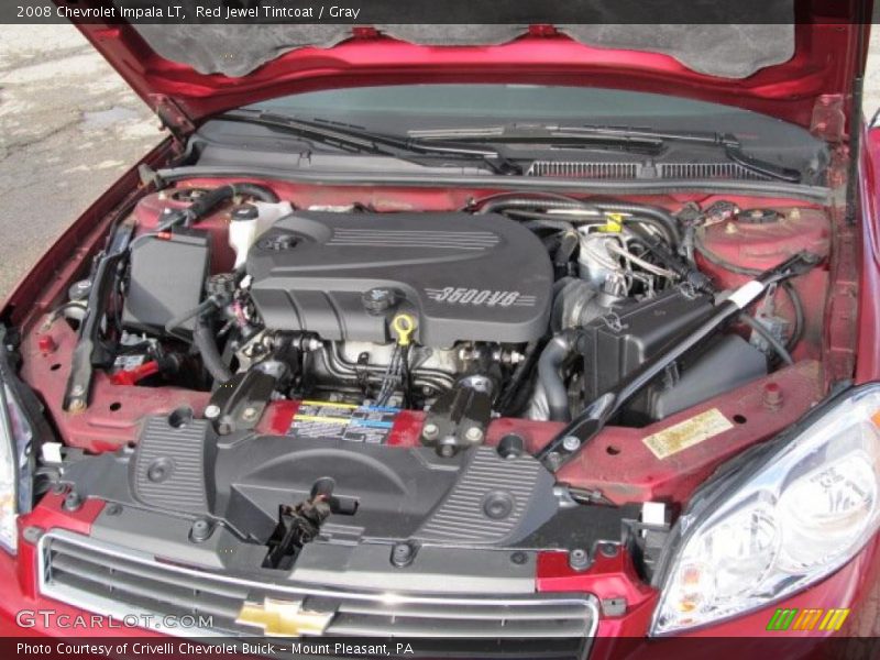  2008 Impala LT Engine - 3.5 Liter OHV 12V VVT LZ4 V6