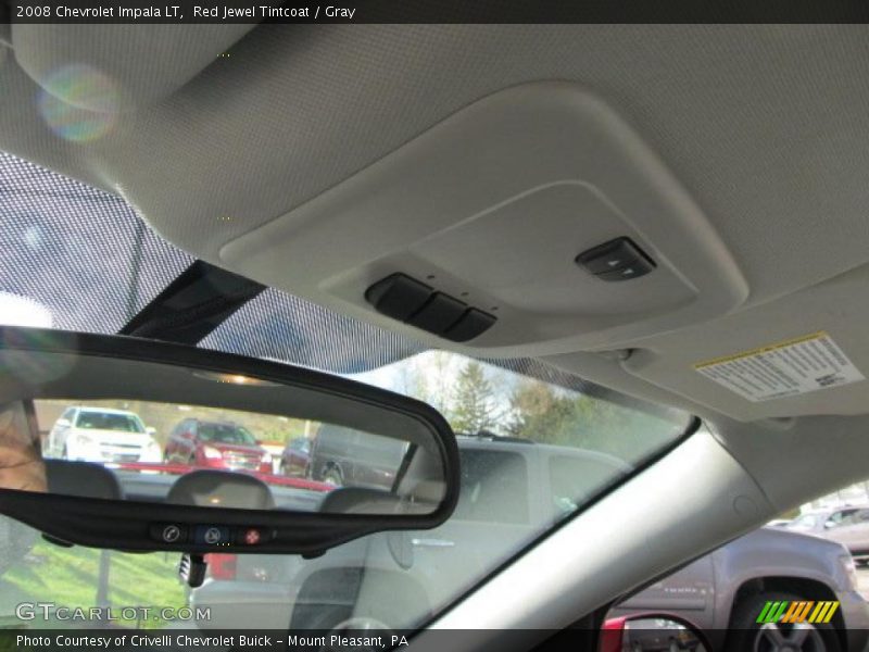 Red Jewel Tintcoat / Gray 2008 Chevrolet Impala LT