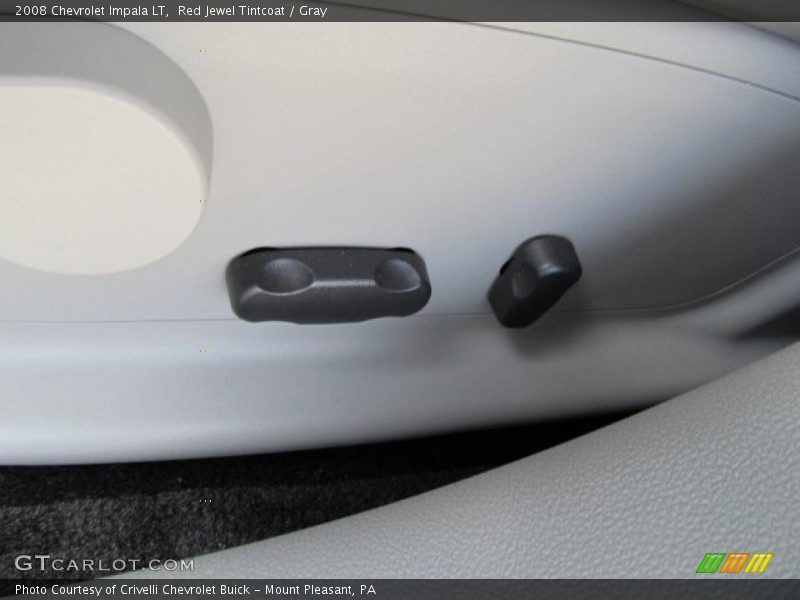 Red Jewel Tintcoat / Gray 2008 Chevrolet Impala LT