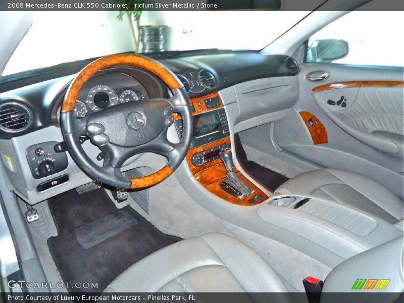 Dashboard of 2008 CLK 550 Cabriolet