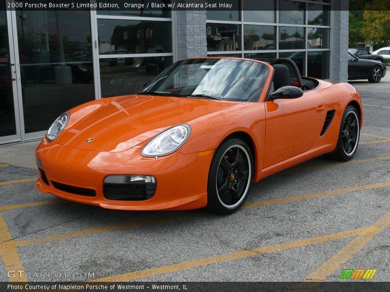 Orange / Black w/ Alcantara Seat Inlay 2008 Porsche Boxster S Limited Edition