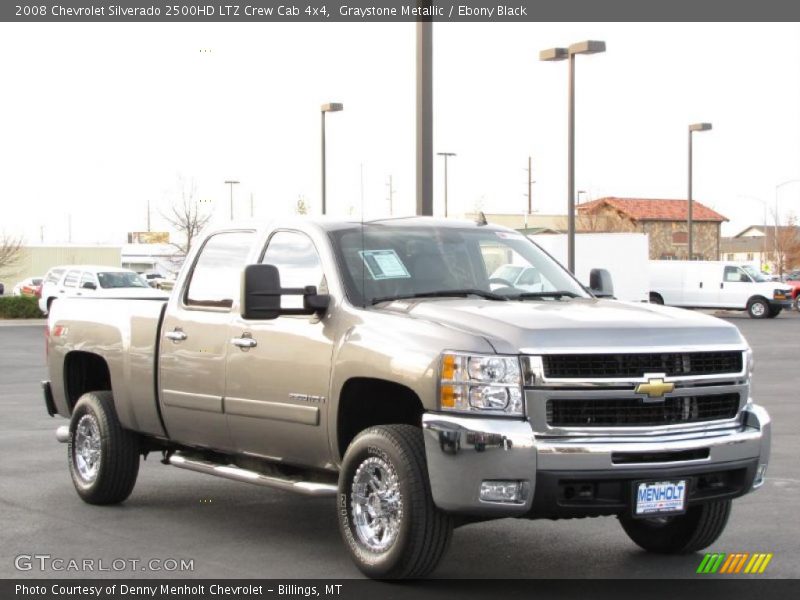 Front 3/4 View of 2008 Silverado 2500HD LTZ Crew Cab 4x4