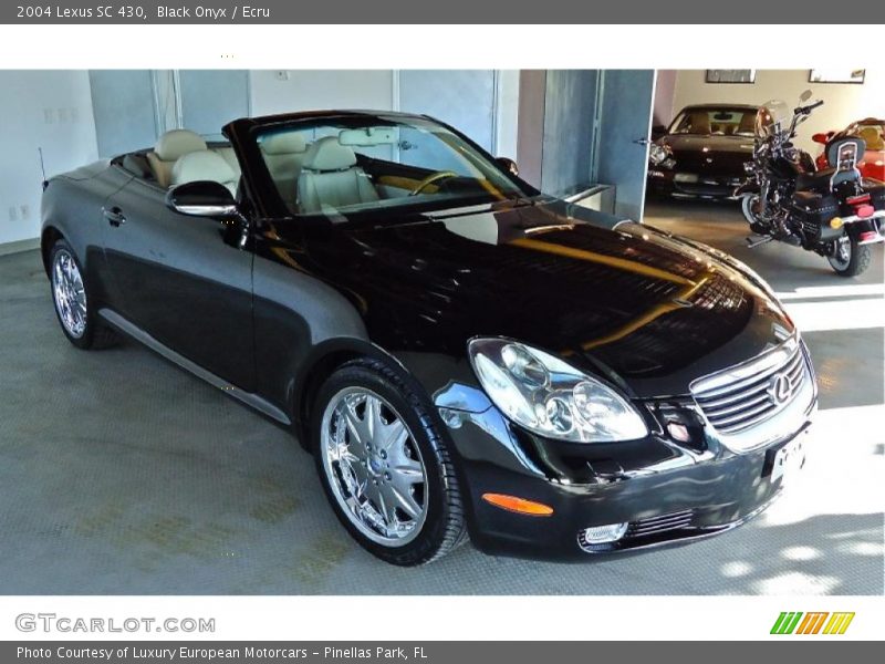 Black Onyx / Ecru 2004 Lexus SC 430