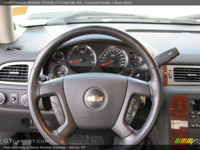 Dashboard of 2008 Silverado 2500HD LTZ Crew Cab 4x4