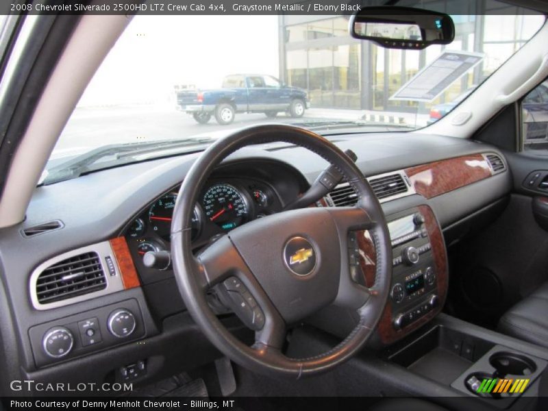 Dashboard of 2008 Silverado 2500HD LTZ Crew Cab 4x4