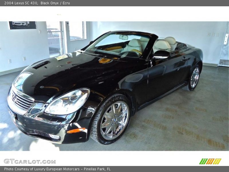 Black Onyx / Ecru 2004 Lexus SC 430
