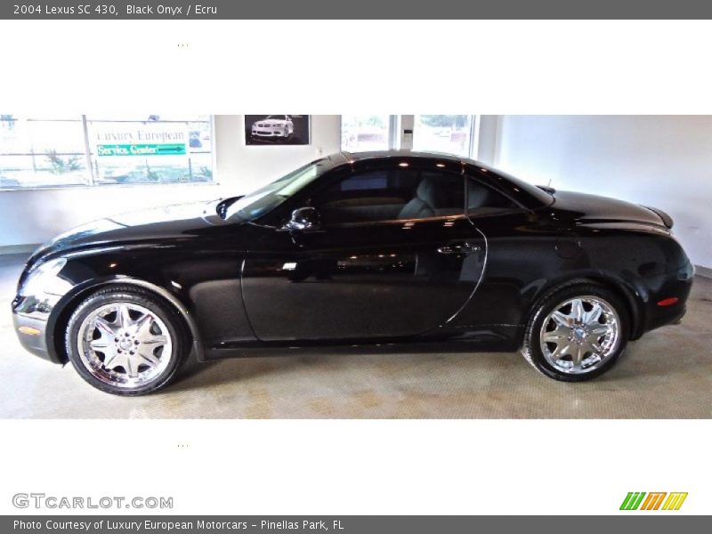 Black Onyx / Ecru 2004 Lexus SC 430